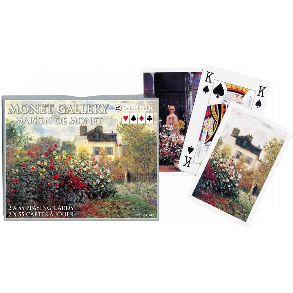Piatnik Double Deck - Monet Gallery-Yarrawonga Fun and Games