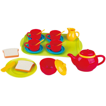 Plastic Tea Set - 20 Piece-Yarrawonga Fun and Games