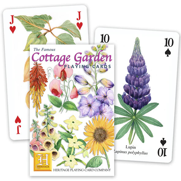 Playing Cards - Cottage Garden-Yarrawonga Fun and Games
