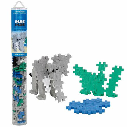 Plus-Plus 100 Piece Animals - Various-Elephant-Yarrawonga Fun and Games.