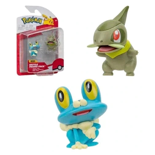 Pokémon Battle Figure Pack - Froakie + Axew-Yarrawonga Fun and Games