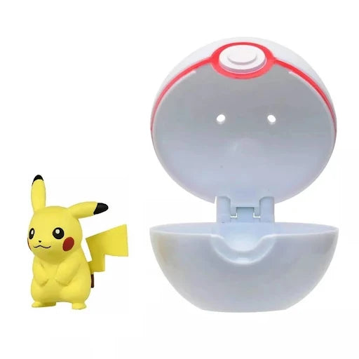 Pokemon Clip and Go - Various-Pikachu & Premier Ball-Yarrawonga Fun and Games