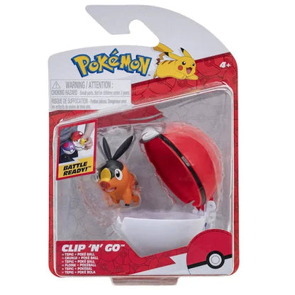 Pokemon Clip and Go - Various-Tempig & Poke Ball-Yarrawonga Fun and Games