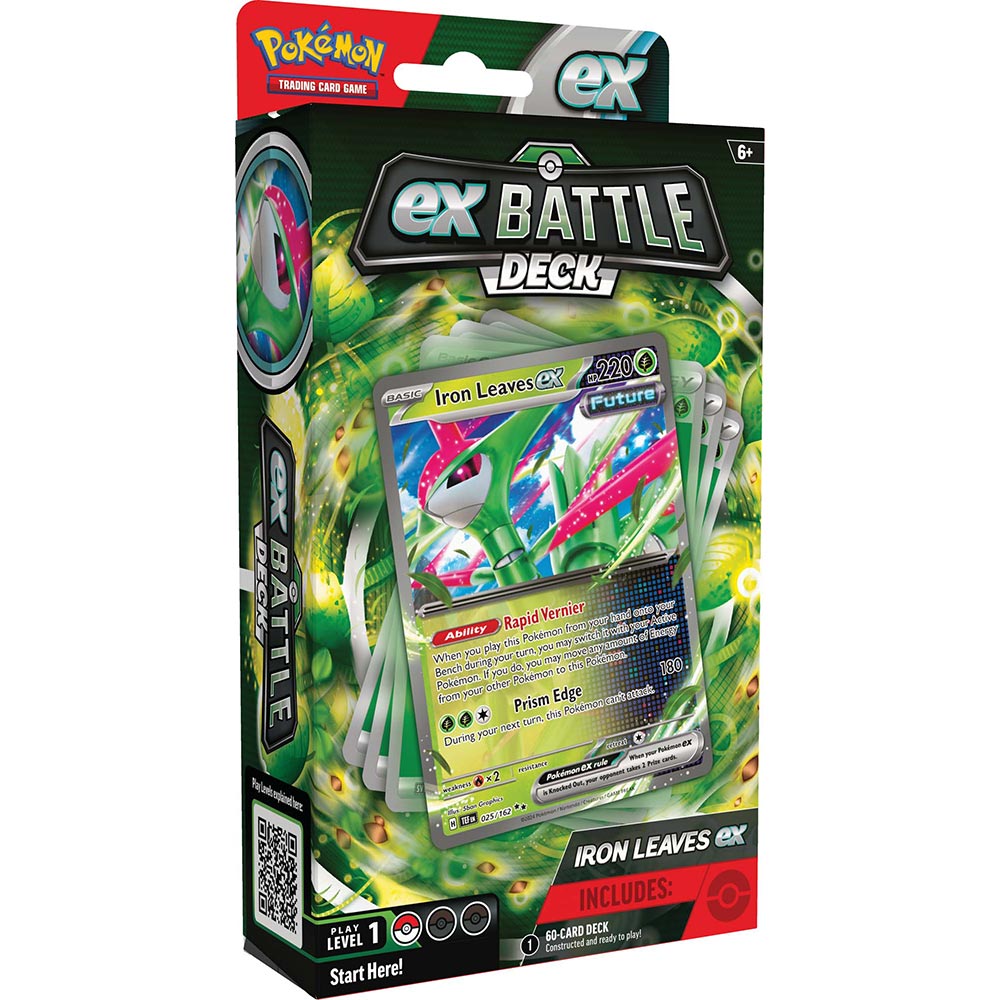 Pokemon Ex Battle Deck - Various-Iron Leaves-Yarrawonga Fun and Games