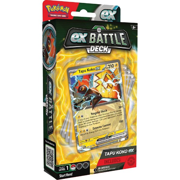 Pokemon Ex Battle Deck - Various-Tapu Koko-Yarrawonga Fun and Games