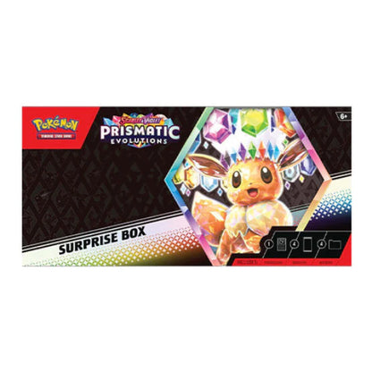Pokemon Prismatic Evolutions Surprise Box-Yarrawonga Fun and Games
