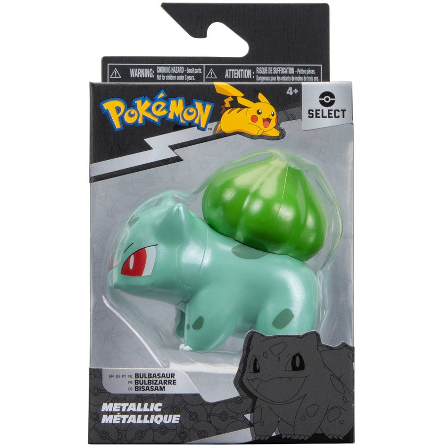 Pokémon Select Battle Figure ( Metallic ) - Bulbasuar-Yarrawonga Fun and Games