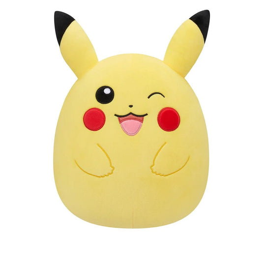 Pokemon Squishmallow - Pikachu Winking- 10 inch-Yarrawonga Fun and Games