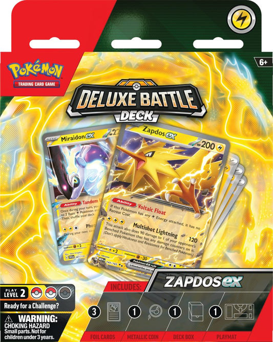 Pokémon - Deluxe Battle Deck-Zapdos-Yarrawonga Fun and Games