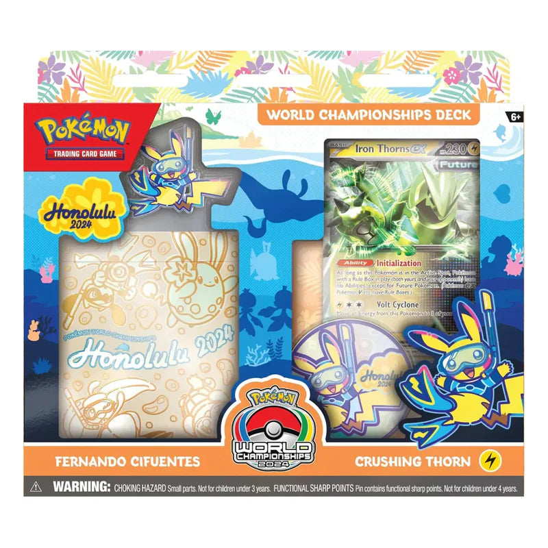 Pokémon World Champions Deck 2025-Crushing Thorn-Yarrawonga Fun and Games
