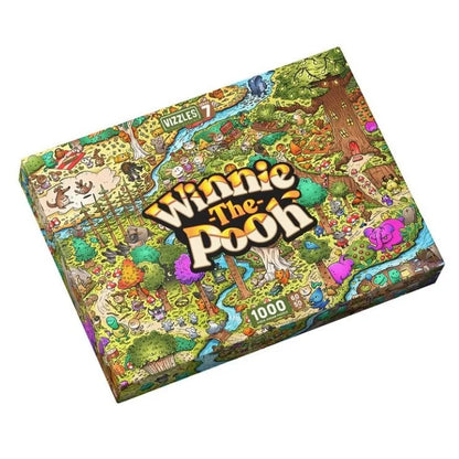 1000 Piece Jigsaw - Vizzles - Winnie The Pooh-Yarrawonga Fun and Games