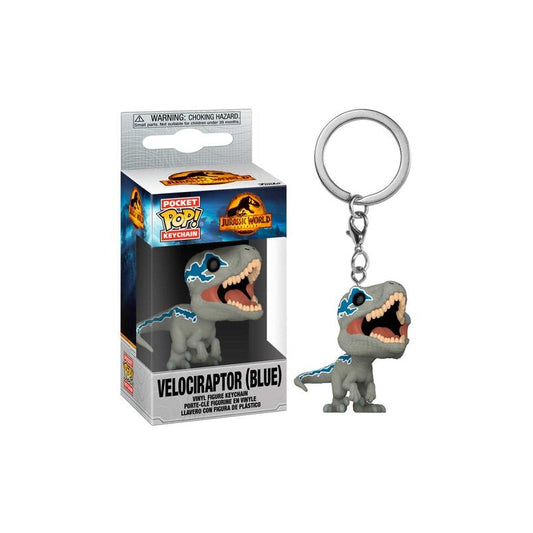 Pop Keychain - Jurassic World - Blue-Yarrawonga Fun and Games