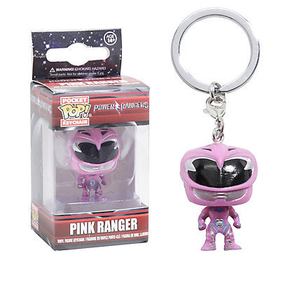 Pop Keychain - Power Rangers - Pink Ranger-Yarrawonga Fun and Games