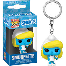 Pop Keychain - Smurfette-Yarrawonga Fun and Games