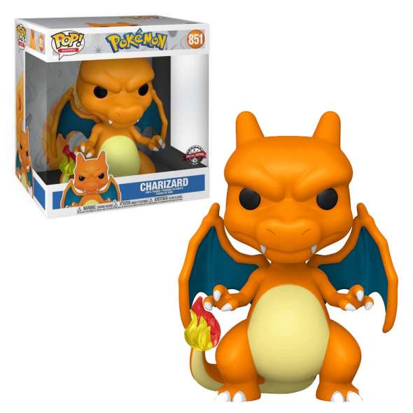 Pop Vinyl 10" - Pokemon - Charizard - 851-Yarrawonga Fun and Games