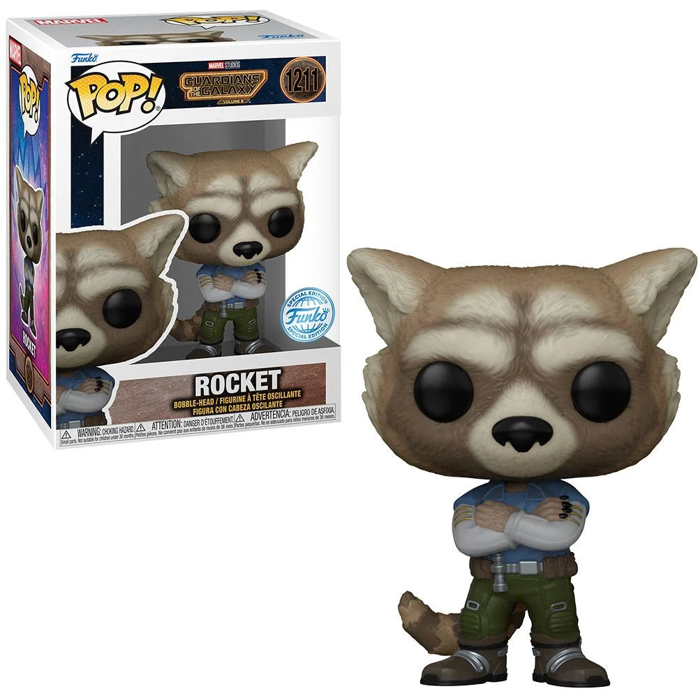 Pop Vinyl - Guardian's of the Galaxy - Rocket - 1211