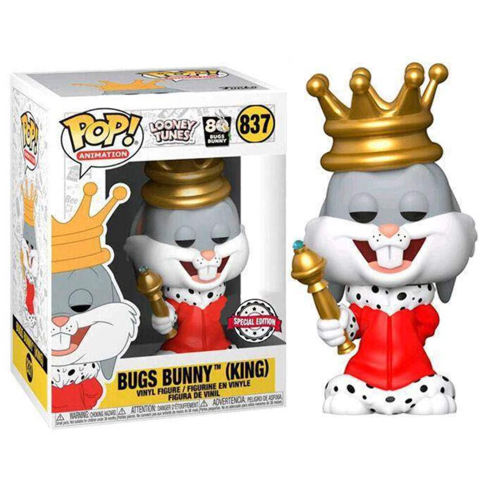 Pop Vinyl - Looney Tunes - Bugs Bunny (King) - 837-Yarrawonga Fun and Games