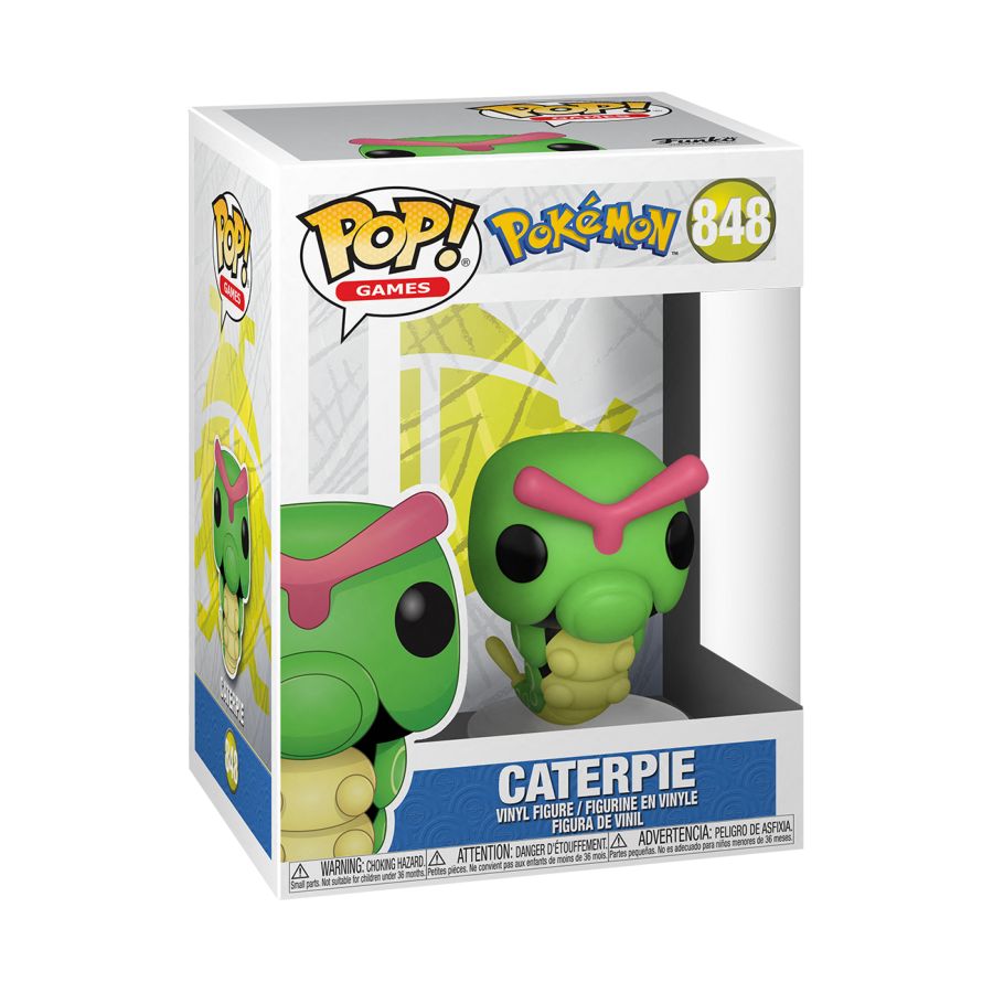 Pop Vinyl - Pokemon - Caterpie - 848-Yarrawonga Fun and Games