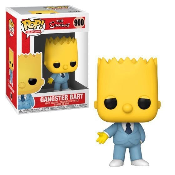 Pop Vinyl - Simpsons - Gangster Bart - 900-ion2]-Yarrawonga Fun and Games.
