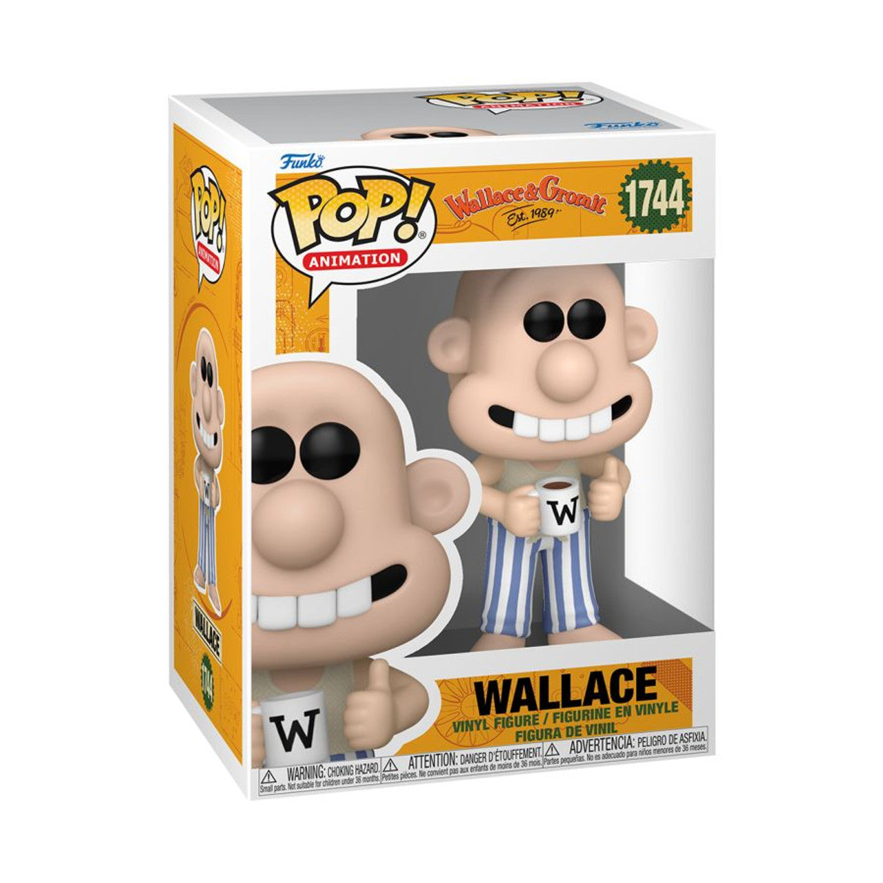 Pop Vinyl - Wallace and Gromit - Wallace - 1744-Yarrawonga Fun and Games