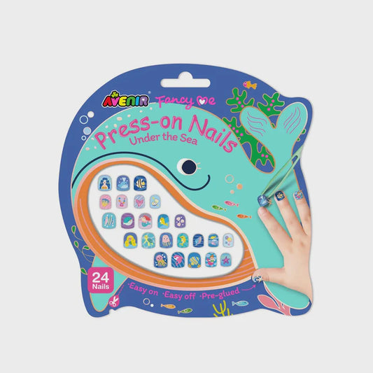 Press On Nail Stickers-Under the Sea-Yarrawonga Fun and Games