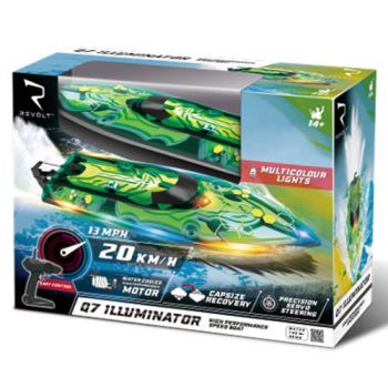 Q7 Illuminator Boat - Remote Control-Yarrawonga Fun and Games