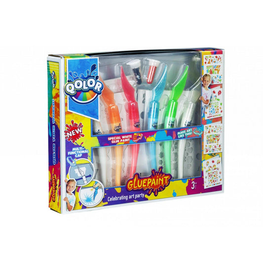 Qolor Glue Paint Set-Yarrawonga Fun and Games