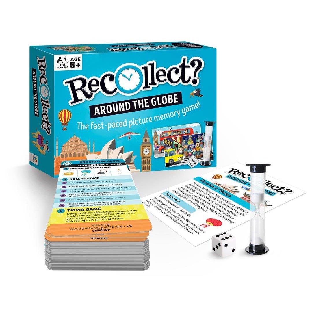 Recollect? - Around the World - Memory Game-Yarrawonga Fun and Games