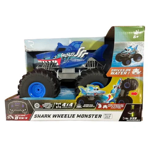 Remote Control Shark Wheelie Monster