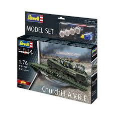Revell 1:76 - Model Set - Churchill A.V.R.E-Yarrawonga Fun and Games