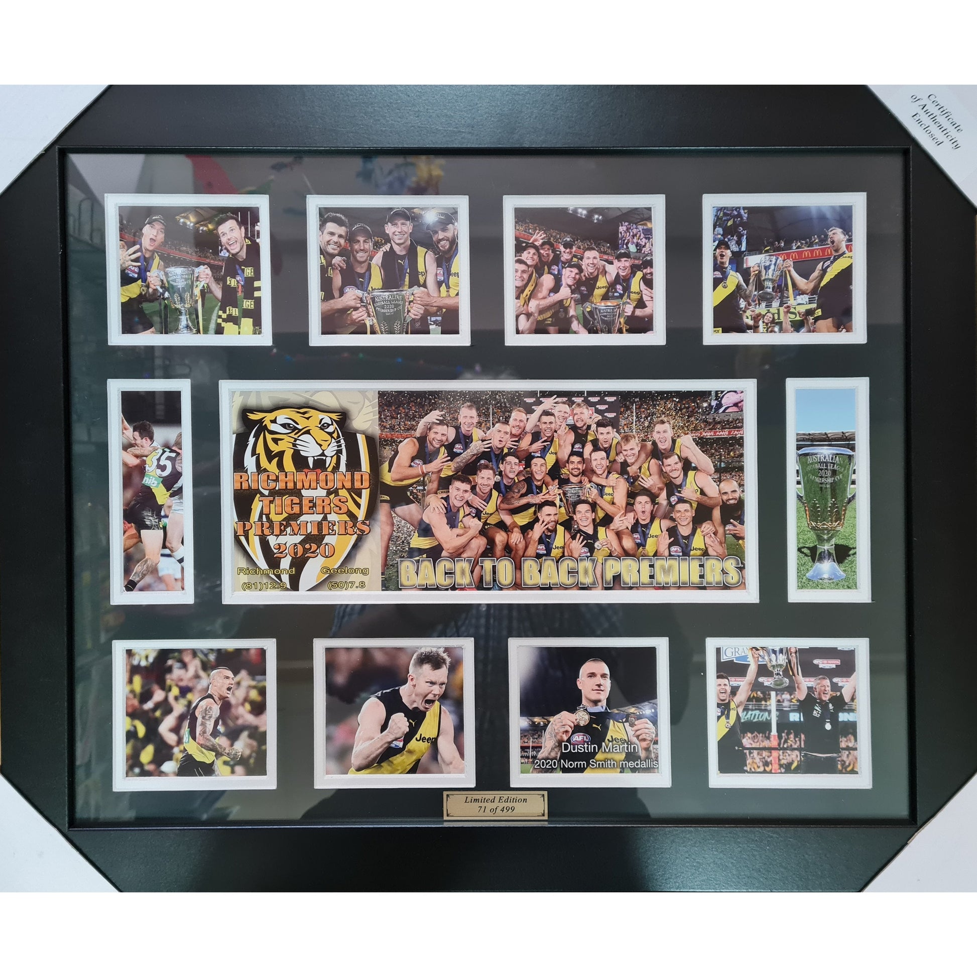 Richmond 2020 Premiership Framed Print-Yarrawonga Fun and Games