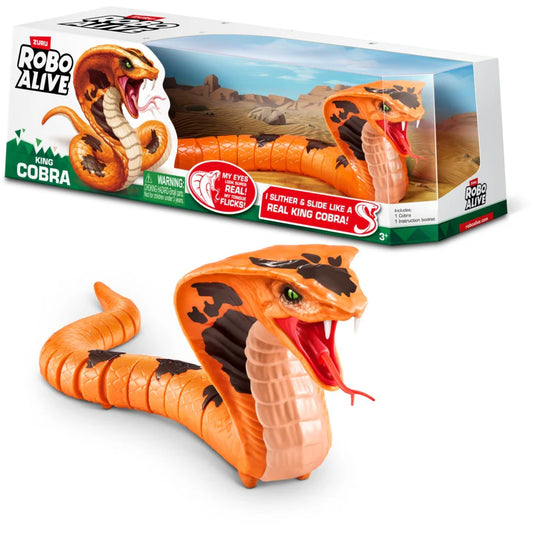 Robo Alive Cobra-Orange-Yarrawonga Fun and Games