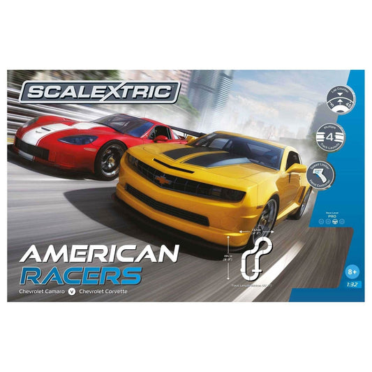 Scalextric - American Racers Set-Yarrawonga Fun and Games