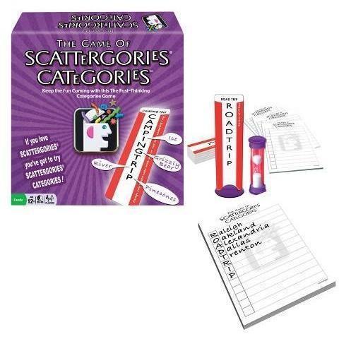 Scattergories Categories - Game-Yarrawonga Fun and Games
