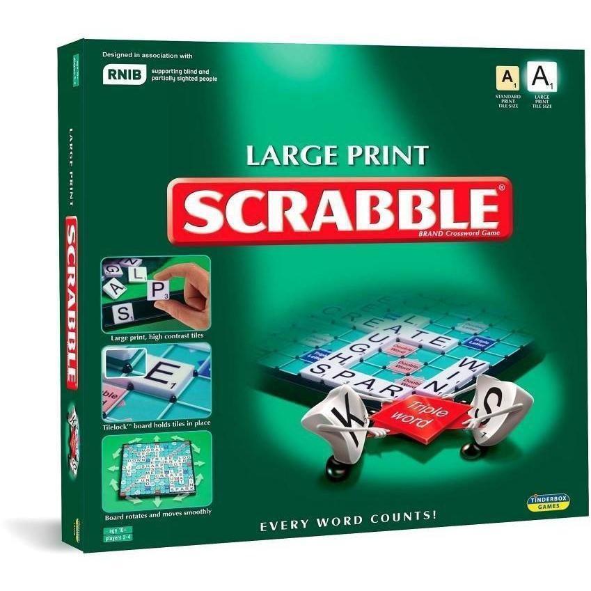 Scrabble - Large Print-Yarrawonga Fun and Games