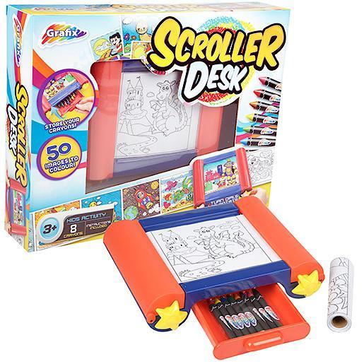 Scroller Desk Colouring Set-Yarrawonga Fun and Games