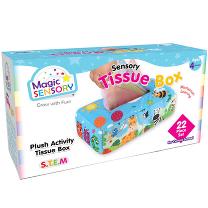 Sensory Tissue Box - 22 Piece Set-Yarrawonga Fun and Games