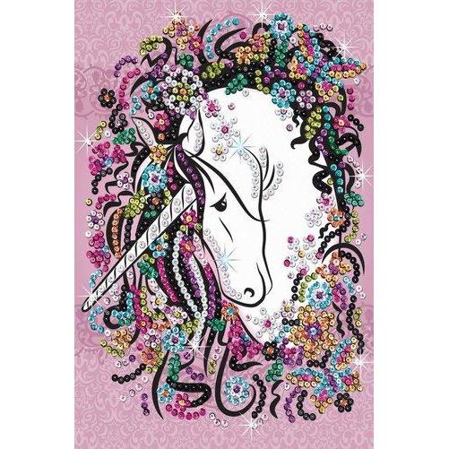 Sequin Art - Unicorn-Yarrawonga Fun and Games