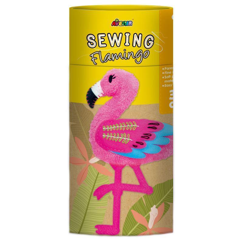 Sewing Kit in tube - Various-Flamingo-Yarrawonga Fun and Games