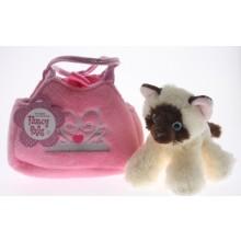 Siamese Cat in a Pink Crown Bag-Yarrawonga Fun and Games