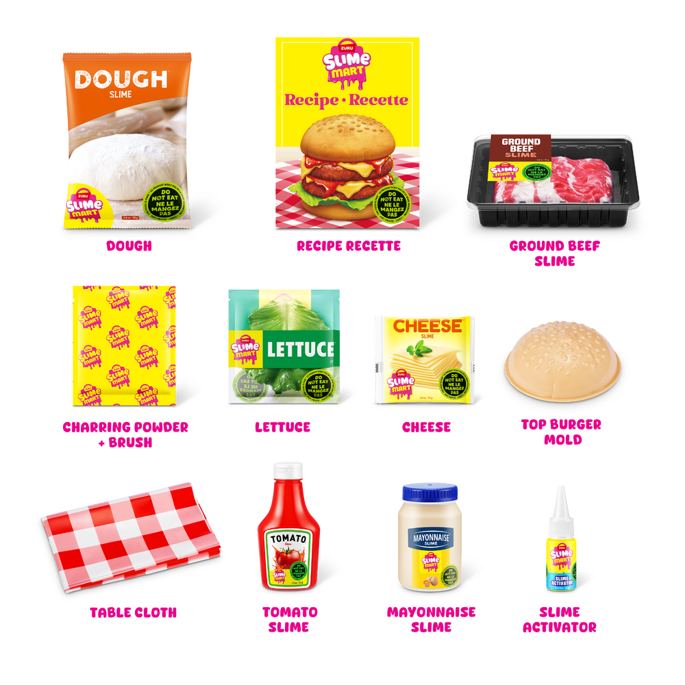 Slime Mart Shopping Basket - Burger-Yarrawonga Fun and Games