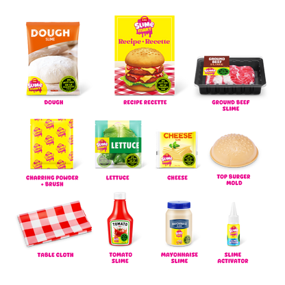 Slime Mart Shopping Basket - Burger-Yarrawonga Fun and Games