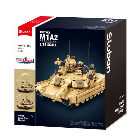 Sluban - Abrams Tank-Yarrawonga Fun and Games