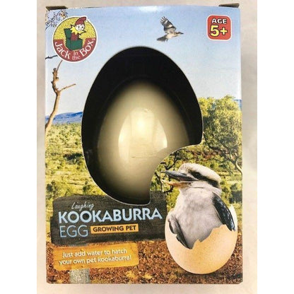 Small Hatching Egg - Growing Pet - Various Designs-Kookaburra Egg-Yarrawonga Fun and Games