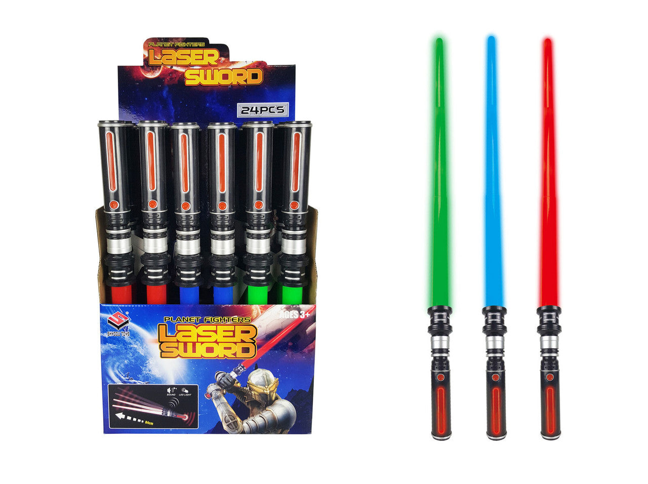 Small Retractable Electronic Lightsabre-Yarrawonga Fun and Games