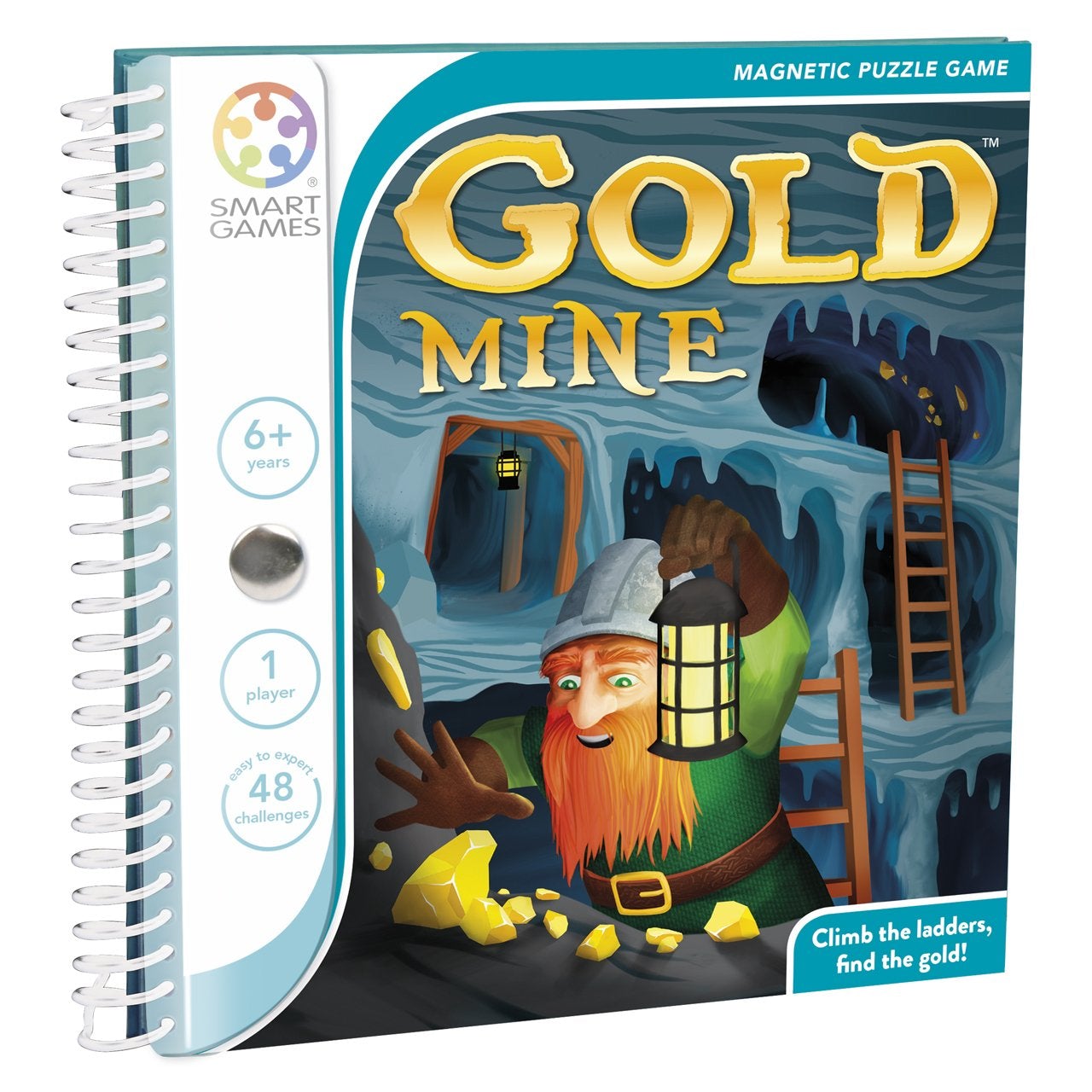 Smart Games - Magnetic Puzzle Games - Gold Mine-Yarrawonga Fun and Games