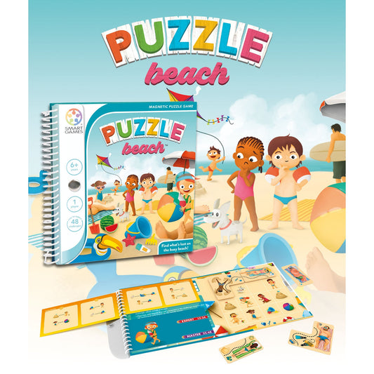 Smart Games - Magnetic Puzzle Games - Puzzle Beach-Yarrawonga Fun and Games.