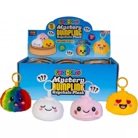 Smoosho's Mystery Dumpling Plush Keychain-Yarrawonga Fun and Games