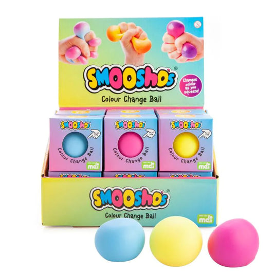 Smoosho's Super Squeeze Colour Change Ball-Yarrawonga Fun and Games