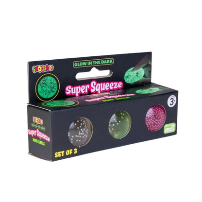 Smoosho's Super Squeeze Mini Balls - Set of 3-Yarrawonga Fun and Games